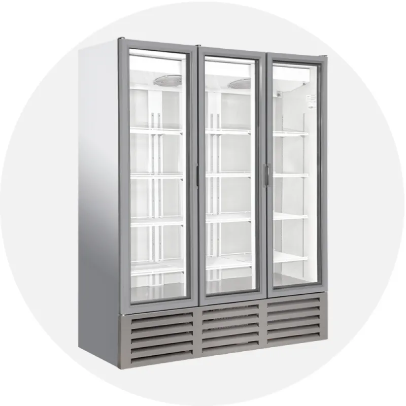 S1500 hinged- 3 door cooler