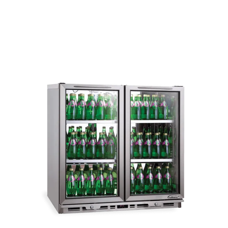 Counter Bottle Cooler 2 Doors BC2SS-U