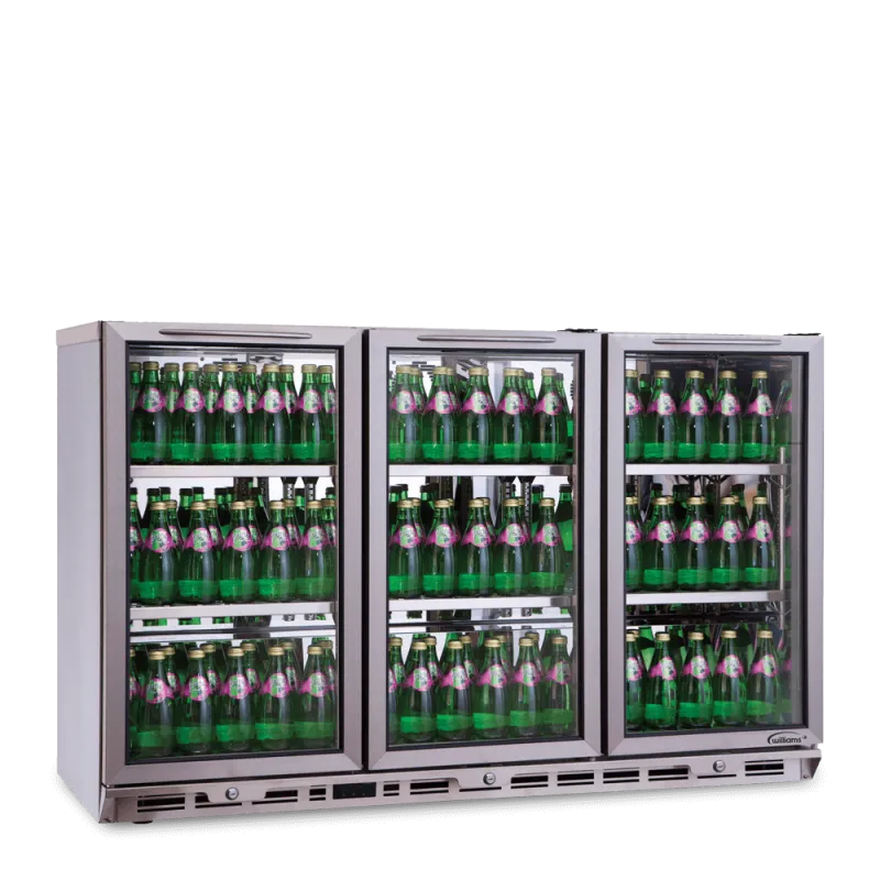 Counter Bottle Cooler 3 Doors BC3SS-U