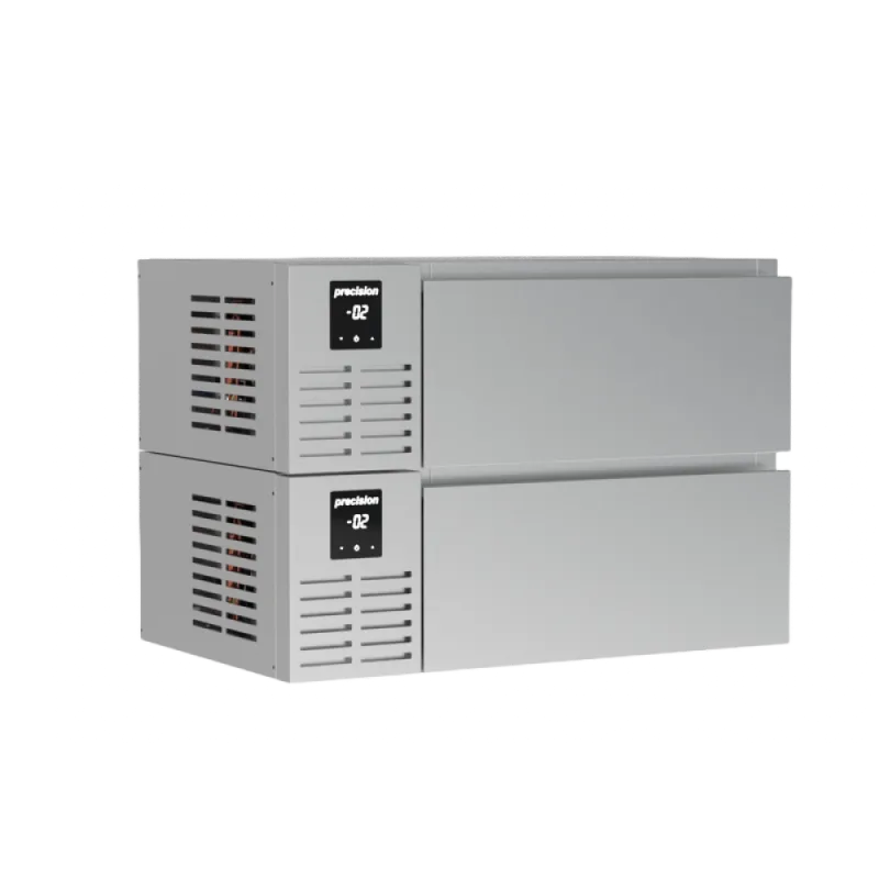 VARIABLE TEMPERATURE STACKED DRAWERS