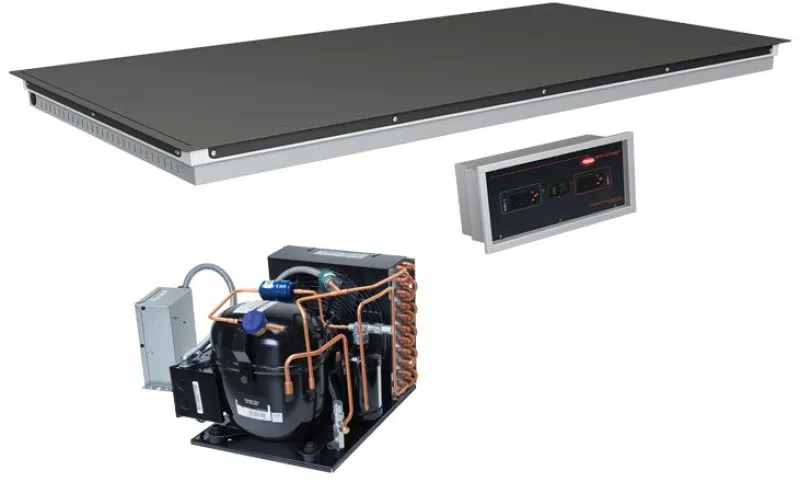 Hot/Cold Shelves